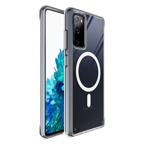 Armor Anti Shock Clear Space Case with Magsafe for Samsung Galaxy S20 FE - Clear