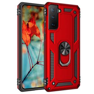 Armor Hybrid Military Case with Ring Kickstand For Samsung Galaxy A15 - Red