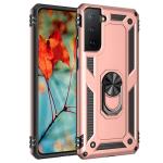 Armor Hybrid Military Case with Ring Kickstand For Samsung Galaxy A15 - Rose Golden