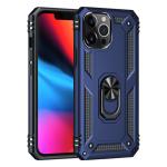 Armor Hybrid Military Case with Ring Kickstand for Apple iPhone 13 Pro - Navy Blue