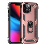 Armor Hybrid Military Case with Ring Kickstand for Apple iPhone 13 Pro Max - Rose Golden