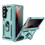 Armor Hybrid Military Case with Ring Kickstand for Samsung Galaxy Z Fold 7 - Mint