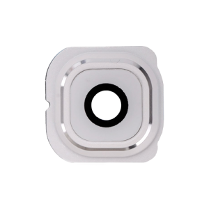 Back Camera Lens Compatible for Samsung Galaxy S6 Edge - White