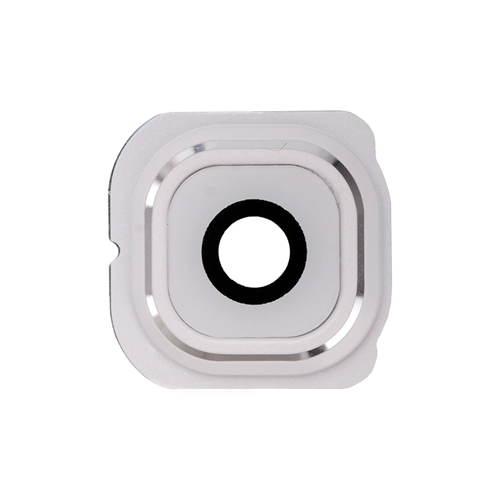 Back Camera Lens Compatible for Samsung Galaxy S6 Edge - White