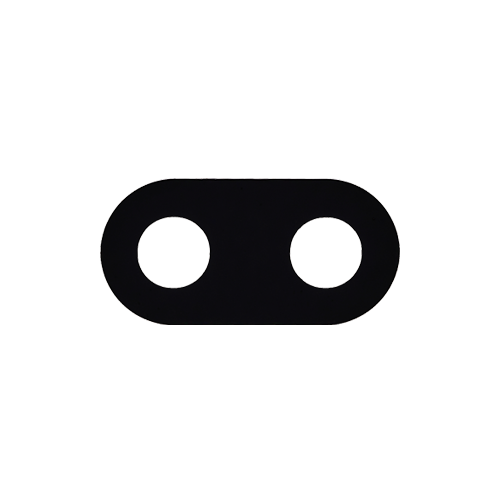 Back Camera Lens (Glass Only) Compatible for Google Pixel 6a - Black