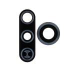 Back Camera Lens (Glass Only) Compatible for Moto G Stylus 6.4'' (XT2043 / 2020) (2 Pieces Set)