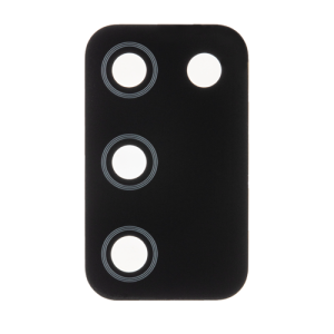 Back Camera Lens (Glass Only) Compatible for Samsung Galaxy A02S (A025) - Black