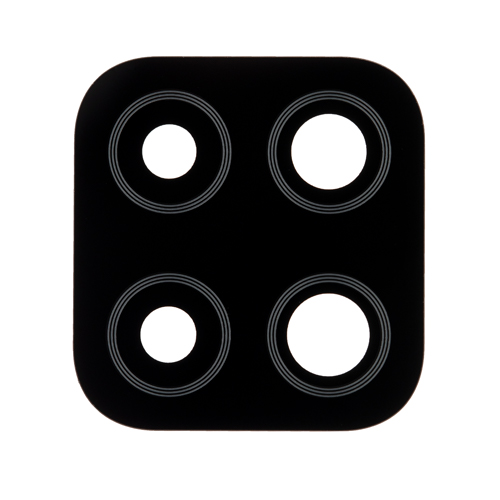 Back Camera Lens (Glass Only) With Adhesive Compatible for Samsung Galaxy A12 (A125 / 2020)