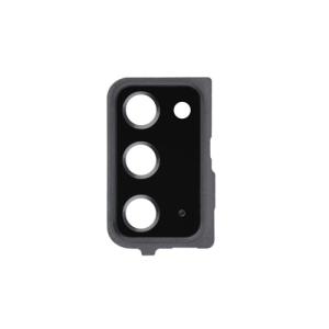 Back Camera Lens With Bezel Compatible for Samsung Galaxy Note 20 - Black