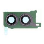 Back Camera Lens With Bezel Compatible for Samsung Galaxy Z Flip 4 5G - Black