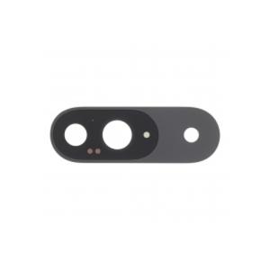Back Camera Lens With Bezel Ring Compatible for Google Pixel 9 - Obsidian Black