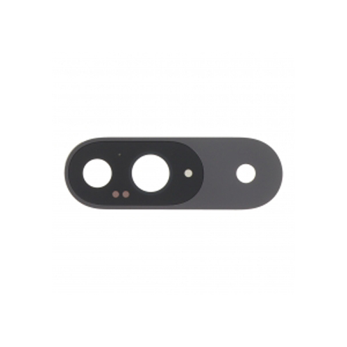 Back Camera Lens With Bezel Ring Compatible for Google Pixel 9 - Obsidian Black