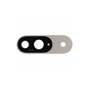 Back Camera Lens With Bezel Ring Compatible for Google Pixel 9 - Porcelain