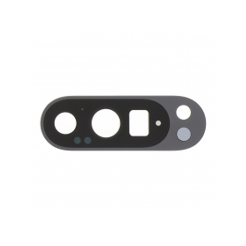 Back Camera Lens With Bezel Ring Compatible for Google Pixel 9 Pro - Obsidian Black