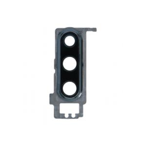 Back Camera Lens With Bezel Ring Compatible for Huawei P30 - Black