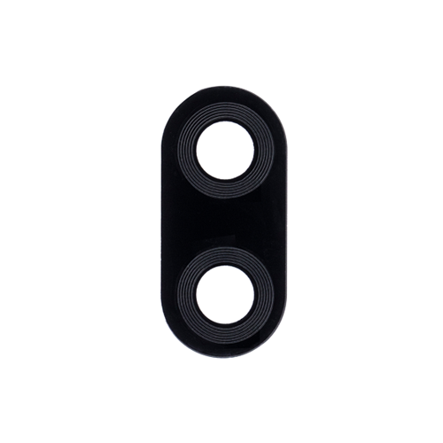 Back Camera Lens With Bezel Ring Compatible for LG G7 ThinQ - Black