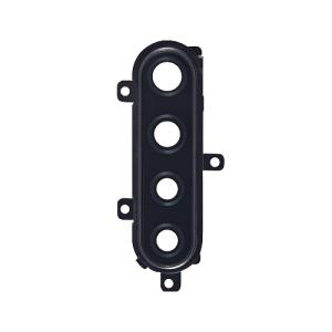 Back Camera Lens With Bezel Ring Compatible for Samsung Galaxy A21 (A215 / 2020) - Black