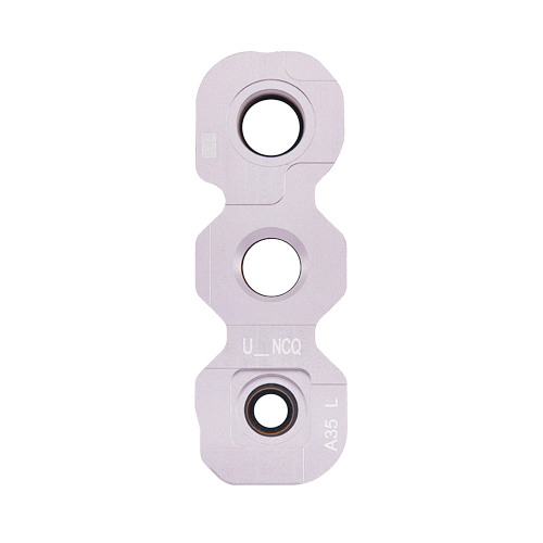 Back Camera Lens With Bezel Ring Compatible for Samsung Galaxy A35 5G (A356 / 2024) - Lilac