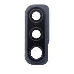 Back Camera Lens With Bezel Ring Compatible for Samsung Galaxy A50S - Prism Crush Black