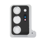 Back Camera Lens With Bezel Ring Compatible for Samsung Galaxy Note 20 Ultra - Mystic White