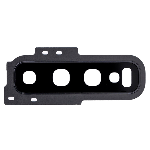 Back Camera Lens With Bezel Ring Compatible for Samsung Galaxy S10 - Black