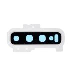 Back Camera Lens With Bezel Ring Compatible for Samsung Galaxy S10 Plus - Silver