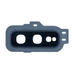 Back Camera Lens With Bezel Ring Compatible for Samsung Galaxy S10E - Prism Black