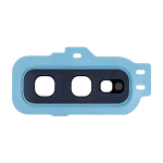 Back Camera Lens With Bezel Ring Compatible for Samsung Galaxy S10E - Prism Blue