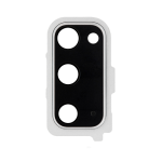 Back Camera Lens With Bezel Ring Compatible for Samsung Galaxy S20 - Cloud White
