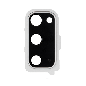 Back Camera Lens With Bezel Ring Compatible for Samsung Galaxy S20 - Cloud White