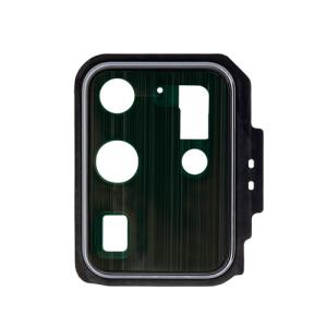 Back Camera Lens With Bezel Ring Compatible for Samsung Galaxy S20 Ultra - Black
