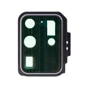 Back Camera Lens With Bezel Ring Compatible for Samsung Galaxy S20 Ultra - Cosmic Grey