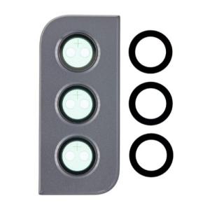 Back Camera Lens With Bezel Ring Compatible for Samsung Galaxy S21 - Phantom Gray