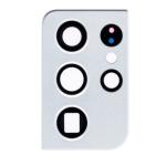 Back Camera Lens With Bezel Ring Compatible for Samsung Galaxy S21 Ultra 5G - Phantom Silver