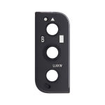 Back Camera Lens With Bezel Ring Compatible for Samsung Galaxy S22 5G /  S22 Plus 5G - Phantom Black