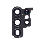 Back Camera Lens With Bezel Ring Compatible for Samsung Galaxy S23 Ultra 5G - Phantom Black