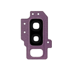 Back Camera Lens With Bezel Ring Compatible for Samsung Galaxy S9 Plus - Purple
