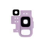 Back Camera Lens With Bezel Ring Compatible for Samsung Galaxy S9 - Purple