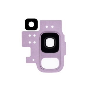 Back Camera Lens With Bezel Ring Compatible for Samsung Galaxy S9 - Purple