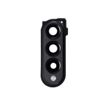 Back Camera Lens With Bezel Ring Compatible for Samsung Galaxy Z Fold 3 5G - Phantom Black
