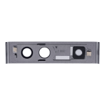 Back Camera Lens With Bracket Compatible for Google Pixel 7a - Charcoal