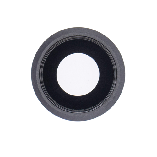 Back Camera Lens With Bracket Compatible for iPhone 8 - Black