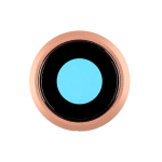 Back Camera Lens With Bracket Compatible for iPhone 8 - Rose Golden