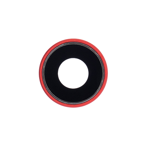Back Camera Lens With Bracket Compatible for iPhone XR - Red