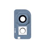 Back Camera Lens With Cover Bezel Ring Compatible for Samsung Galaxy A10 - Black