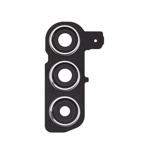 Back Camera Lens with Bezel Ring Compatible for Samsung Galaxy S24 5G - Marble Gray