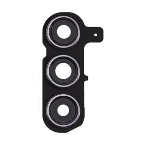 Back Camera Lens with Bezel Ring Compatible for Samsung Galaxy S24 Plus 5G - Black