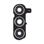 Back Camera Lens with Bezel Ring Compatible for Samsung Galaxy S24 Plus 5G - Marble Gray