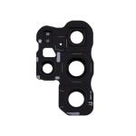 Back Camera Lens with Bezel Ring Compatible for Samsung Galaxy S24 Ultra 5G - Titanium Black