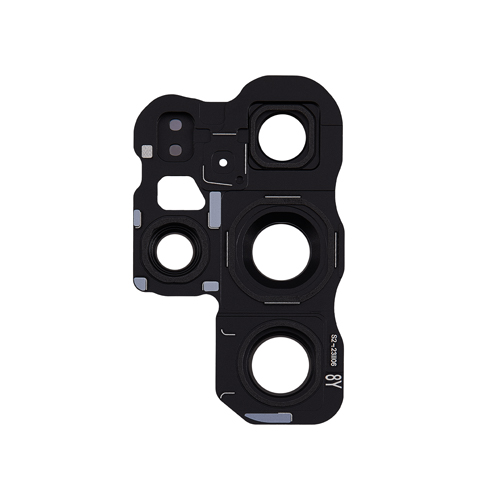 Back Camera Lens with Bezel Ring Compatible for Samsung Galaxy S24 Ultra 5G - Titanium Gray